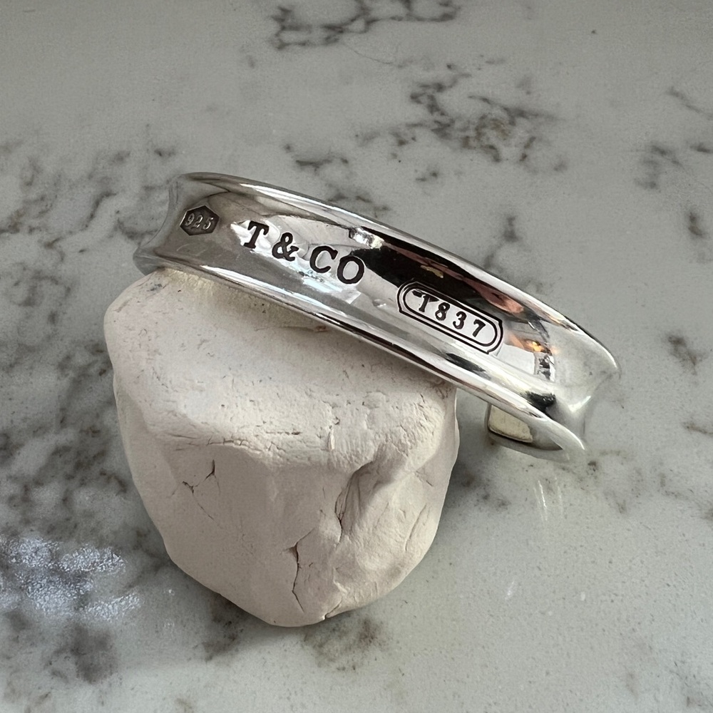 Tiffany & Co. 925 Sterling Silver “1837” Cuff Bracelet